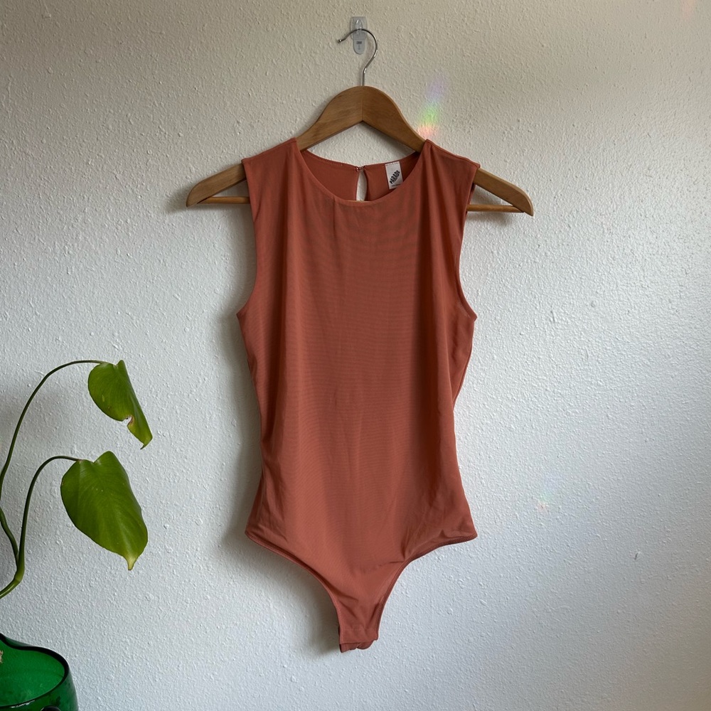 Parade High Neck Mesh Bodysuit